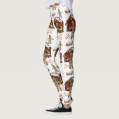 Leggings met kerstmis Man (Links)