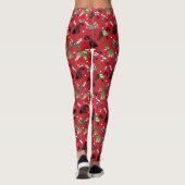Leggings met kerstschnauzer (Achterkant)
