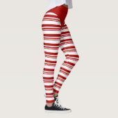 Leggings met kerstsnoepsuikerriet (Rechts)