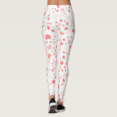 Leggings met klein hartprint (Achterkant)
