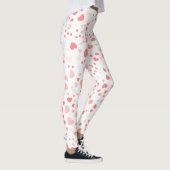 Leggings met klein hartprint (Rechts)
