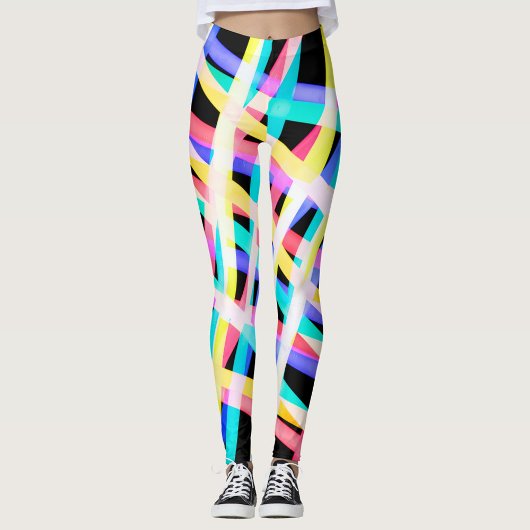 Leggings met kleurrijke lichten