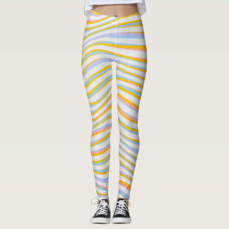 Leggings met kleurstrips