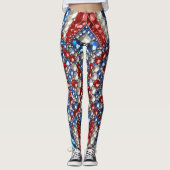 Leggings met Nederlands Kleuren ontwerp (Voorkant)