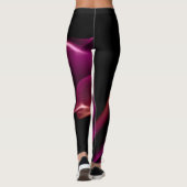 Leggings met patroon - Witte B&B Logo (Achterkant)