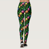 Leggings met Pickleballen en Pickles (Achterkant)