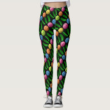 Leggings met Pickleballen en Pickles