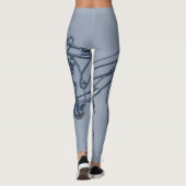 Leggings met polige pinnen (Achterkant)