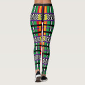 Leggings met racer Plays (Achterkant)