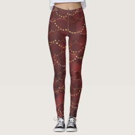 Leggings met rode feestdagen