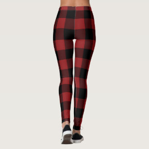 Leggings met rode spelden