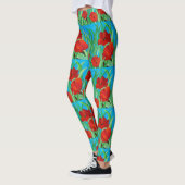 Leggings met rode tulpen (Links)