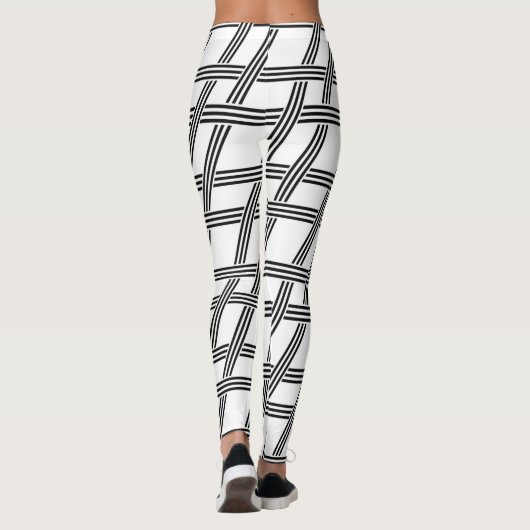 leggings met strepen (Achterkant)
