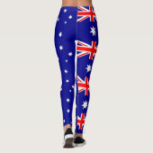Leggings met vlag van Australië (Achterkant)