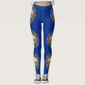 Leggings met vlag van de staat New Hampshire, Vere (Voorkant)