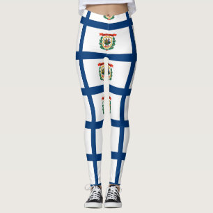 Leggings met vlag van de staat West Virginia, Vere