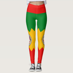 Leggings met vlag van Los Angeles City, Verenigde 