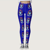 Leggings met vlag van Michigan State, Verenigde St (Voorkant)