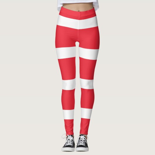 Leggings met vlag van Oostenrijk (Voorkant)