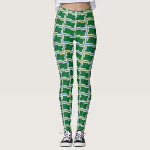 Leggings met vlag van Portland City, Verenigde Sta