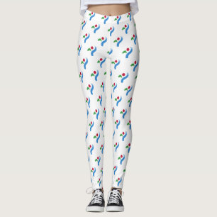 Leggings met vlag van Seoul, Zuid-Korea