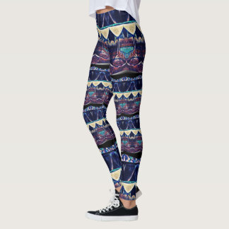 Leggings met wijnbereiding