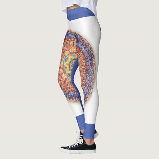 leggings met zonneburst (Links)