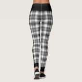 Leggings met zwarte en witte spelden (Achterkant)