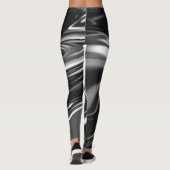 Leggings Métal argenté (Dos)