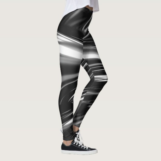 Leggings Métal argenté (Droite)