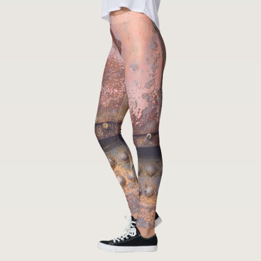 Leggings Métal rose roux (Gauche)