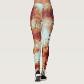 Leggings métal rouillé, arrière - plan texturé. (Dos)