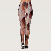 Leggings métalliques perforés rouillés (Dos)