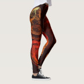 Leggings Métamorphose Art Abstrait (Droite)