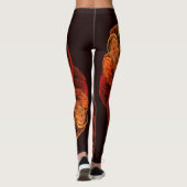 Leggings Métamorphose Art Abstrait (Dos)