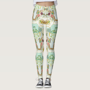 Leggings Métamorphose de Pégase avec Méduse et Chimère