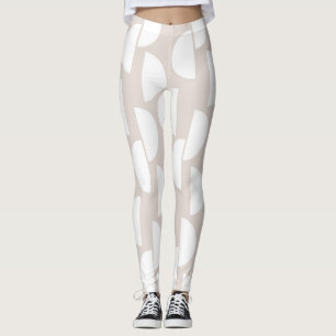 Leggings Mi-siècle demi-lune Glam #2 #abstrait #geo #art