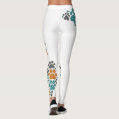 Leggings Michigan Empreintes de pattes (Dos)