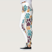Leggings Michigan Empreintes de pattes (Gauche)