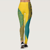 Leggings Midcentury Modern Circle and Lines (Dos)