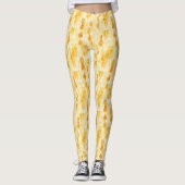 Leggings Miel jaune doré (Devant)