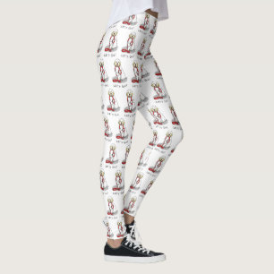 Leggings Mignon Allons-y ! Promenade du chien Clumber Spani