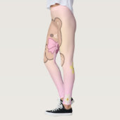 Leggings mignon avec des fleurs (Gauche)