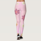Leggings mignon avec des fleurs (Dos)
