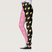 Leggings mignon chien animal de compagnie mais coeur amour (Gauche)
