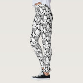 Leggings Mignon Pandy la Panda Noir et Blanc (Gauche)
