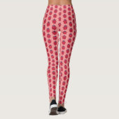 Leggings Mignonne coccinelle pixelisée insecte  (Dos)