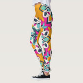 Leggings Mignonne couleur turque transparente (Gauche)