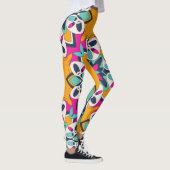 Leggings Mignonne couleur turque transparente (Droite)