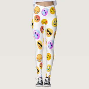 Leggings "Mignonne drôle Emoji Motif look facétieux"